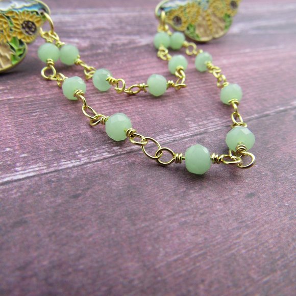 Sunflower Butterfly Moth Retro Inspired 1950s Pinup Cape Clip Sweater Clips - Picture 5 of 6